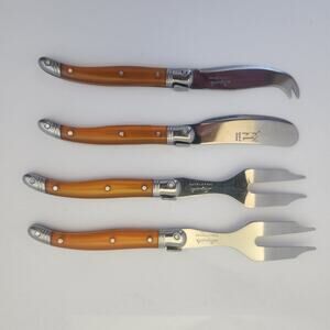 Vintage Laguiole Cheese set